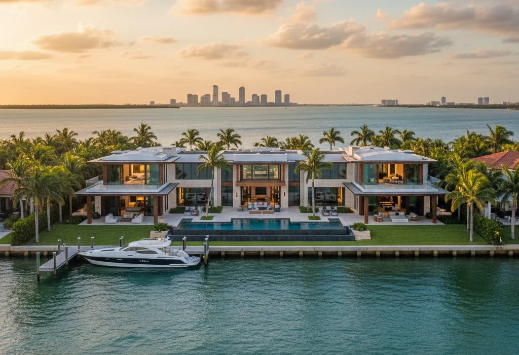florida home on a waterfront